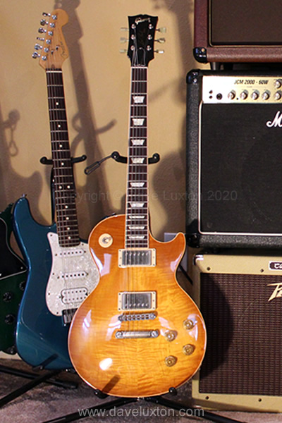 Dave Luxton Gibsom Les Paul Standard